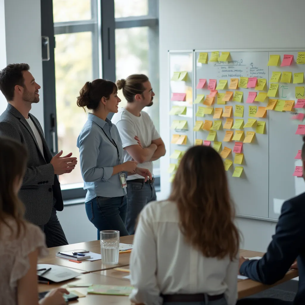 Taller de innovación con equipo cliente